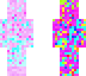glitched rainbow happiness