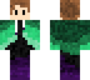 green - semi dark purple hoodie - fixed