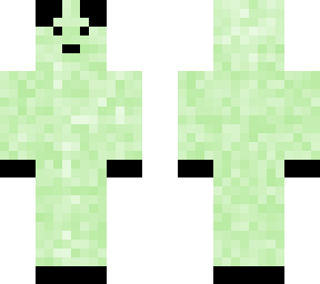 green dog