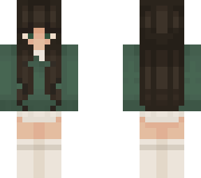 green sweater girl :)