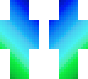 green to blue fade