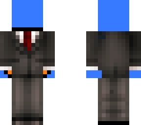 in a suit fixed