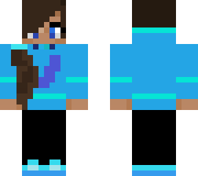 katara~~ moder atla blue and cyan hoodie