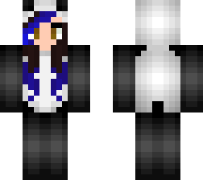 katherine in a panda onesie