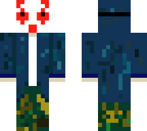 masked hoodie guy with cargo
