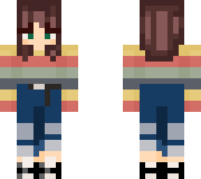 mc skin / nihachu inspired