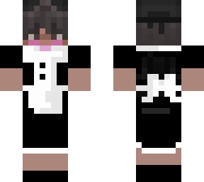 my attempt at my character in a maid outfit, just for fun