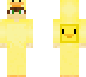 octendman in a duck suit