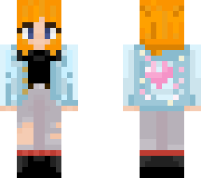 orange mullet w/jacket