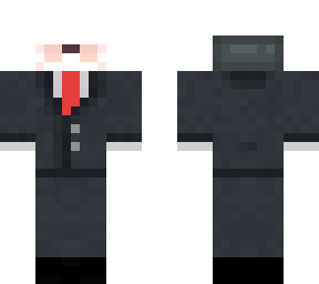 otter in a suit