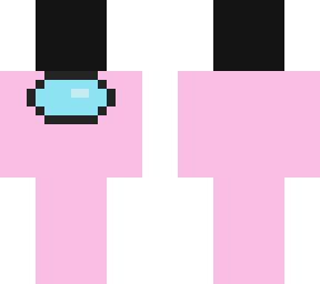 pink among us with elegant hat