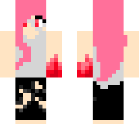 pink hair