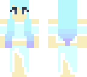 pretty snow girl