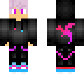 purple gamer boy