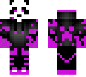 purple gamer panda
