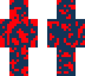 red and blue custom desinged