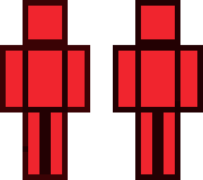 red black box character