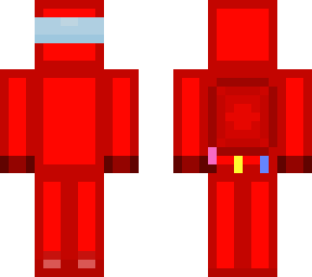 red dude but among us