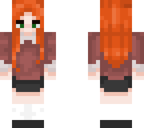 red-haired schoolgirl