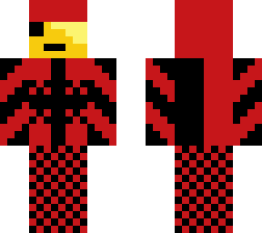 red hoddie skin very cool