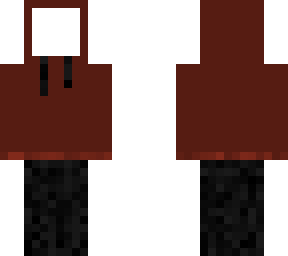 red hoodie and jeans