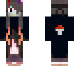 sazukoy with an uchiha cloak