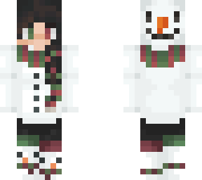 snow hoodie girl