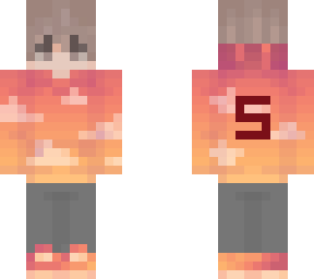 sun color hoodie boy