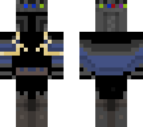 technobladein dark antartic empire skin with mando helmet