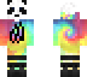 tie die preston panda