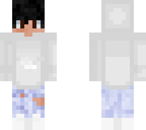 white sweater