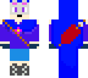 wolf masked girl meh