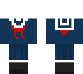 yandere simulator uniform(blue)
