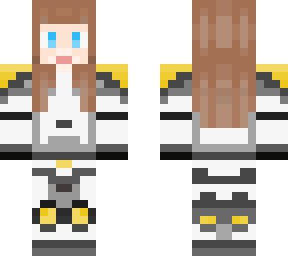 yellow clone trooper girl
