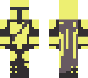yellow mandolorian
