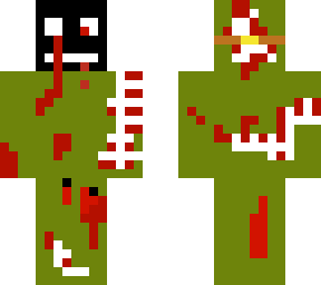 zombie with mask