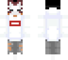 *white* hoodie skin (ace)