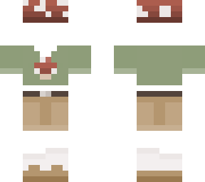.~*mushroom outfit*~. credit to original owner