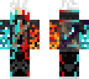 (edited) fire and ice netherite sword assasin