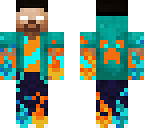 a flaming hero