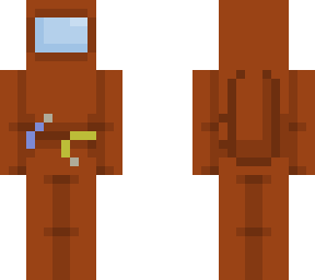 Among Us Brown Character Minecraft Skin
