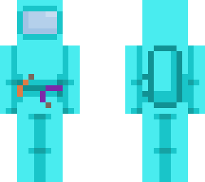among us cyan character