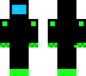 among us lime/black (inverted) request