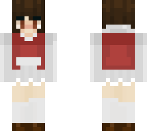basic red hoodie mel