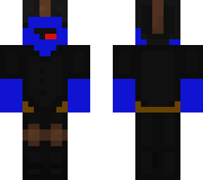 black leather armor bluewink1