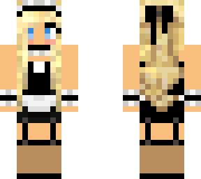 blonde maid