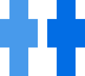 blue
