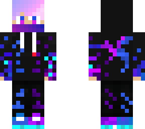 blue and porpule