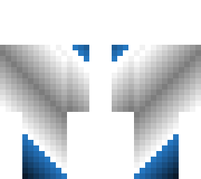 blue and white and blue again