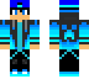 blue cool guy